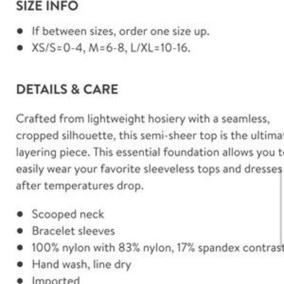 NIB SPANX Open-Weave Floral Arm Tights Shaper Top - Picture 9 of 9